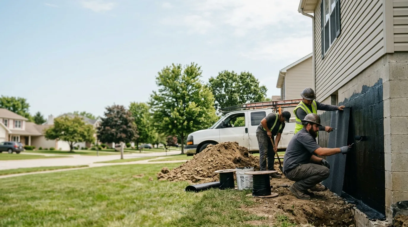 Basement Waterproofing in Justice, IL near me